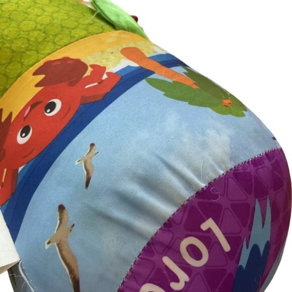 Baby Einstein Activity Pillow Crib Comfort Reed Plush Sealife Sea Life Stuffed
